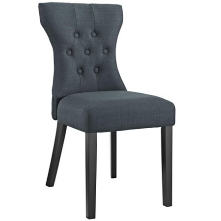 EAST END IMPORTS Silhouette Dining Side Chair- Gray EEI-1380-GRY